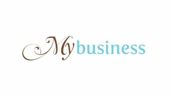 Mybusiness in het logo winkel 
