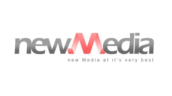 NewMedia in het logo winkel 