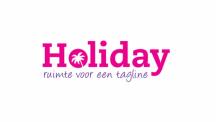 Holiday in het logo winkel