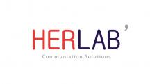 HerLab in het logo winkel