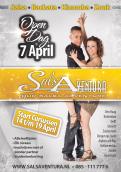Advertentie, Print # 175163 voor Poster, flyer en website header Salsa dansschool! | Start dansseizoen en open dag in april wedstrijd