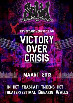 Advertentie, Print # 160278 voor Poster voor Victory Over Crisis wedstrijd