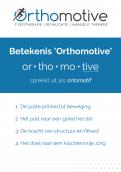 Advertentie, Print # 874518 voor Ontwerp poster met pakkende slogan voor in de wachtkamer van onze nieuwe praktijk voor fysiotherapie genaamd Orthomotive. wedstrijd