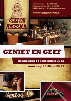 Advertentie, Print # 111705 voor poster voor cafe wedstrijd