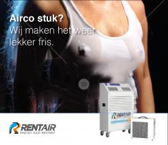 Print ad # 363991 for Design advertisement for Rentair rental of mobile airconditioning contest