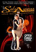 Advertentie, Print # 171256 voor Poster, flyer en website header Salsa dansschool! | Start dansseizoen en open dag in april wedstrijd