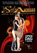 Advertentie, Print # 171789 voor Poster, flyer en website header Salsa dansschool! | Start dansseizoen en open dag in april wedstrijd