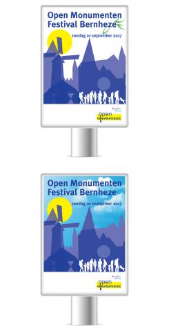 Advertentie, Print # 737579 voor Een eigentijdse verbeelding voor open monumentendag wedstrijd