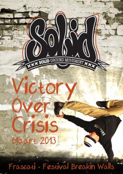 Advertentie, Print # 158379 voor Poster voor Victory Over Crisis wedstrijd