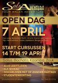 Advertentie, Print # 171050 voor Poster, flyer en website header Salsa dansschool! | Start dansseizoen en open dag in april wedstrijd