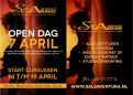 Advertentie, Print # 171096 voor Poster, flyer en website header Salsa dansschool! | Start dansseizoen en open dag in april wedstrijd