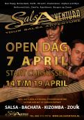 Advertentie, Print # 173873 voor Poster, flyer en website header Salsa dansschool! | Start dansseizoen en open dag in april wedstrijd
