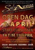 Advertentie, Print # 173874 voor Poster, flyer en website header Salsa dansschool! | Start dansseizoen en open dag in april wedstrijd