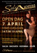 Advertentie, Print # 169015 voor Poster, flyer en website header Salsa dansschool! | Start dansseizoen en open dag in april wedstrijd