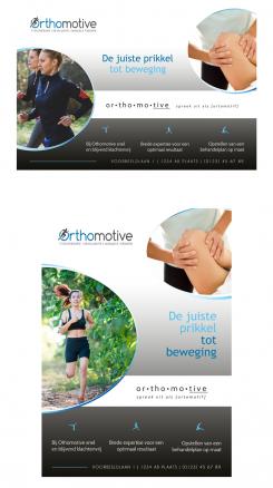 Advertentie, Print # 878816 voor Ontwerp poster met pakkende slogan voor in de wachtkamer van onze nieuwe praktijk voor fysiotherapie genaamd Orthomotive. wedstrijd