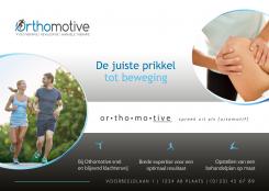 Advertentie, Print # 877660 voor Ontwerp poster met pakkende slogan voor in de wachtkamer van onze nieuwe praktijk voor fysiotherapie genaamd Orthomotive. wedstrijd