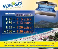 Advertentie, Print # 4668 voor Sun'n'Go advertentie wedstrijd