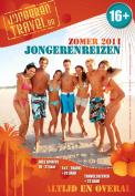 Advertentie, Print # 7424 voor Voorpagina van een zomerbrochure voor JONGERENREIZEN wedstrijd