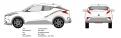 Anderes  # 873714 für Design einer KFZ-Beschriftung, Firmenwerbung auf Toyota C-HR Wettbewerb