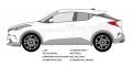 Anderes  # 872659 für Design einer KFZ-Beschriftung, Firmenwerbung auf Toyota C-HR Wettbewerb