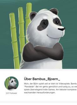Anderes  # 1220586 für Großer Panda Bare als Logo fur meinen Twitch Kanal twitch tv bambus_bjoern_ Wettbewerb