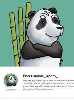 Anderes  # 1221115 für Großer Panda Bare als Logo fur meinen Twitch Kanal twitch tv bambus_bjoern_ Wettbewerb