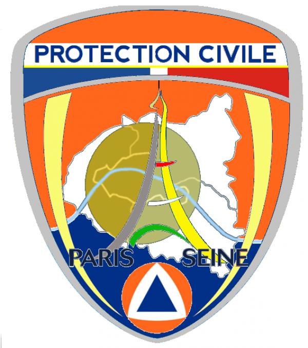 Ecusson PROTECTION CIVILE