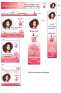 Banner # 278230 for Banner for webshop in natural haircare for curly and coily hair contest