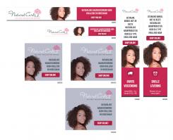 Banner # 278227 for Banner for webshop in natural haircare for curly and coily hair contest