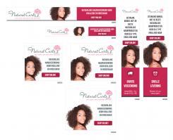 Banner # 279138 for Banner for webshop in natural haircare for curly and coily hair contest