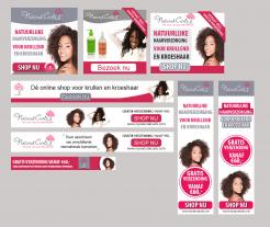 Banner # 278620 for Banner for webshop in natural haircare for curly and coily hair contest
