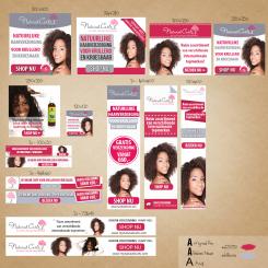 bijwoord Ga lekker liggen accumuleren Designs by YoungZdesigner - Banner for webshop in natural haircare for  curly and coily hair