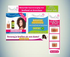 Banner # 277979 for Banner for webshop in natural haircare for curly and coily hair contest