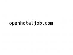 Company name # 582383 for Name / URL Hotel / Hospitality Job Board contest