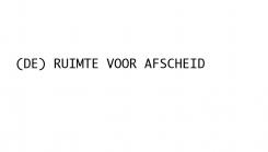 Bedrijfsnaam # 1286380 voor Naam aula voor afscheidsplechtigheden wedstrijd
