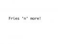 Bedrijfsnaam # 1221015 voor bedenk een stoere naam voor mijn loaded fries bezorg concept wedstrijd