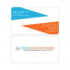 Illustration, drawing, fashion print # 584343 for Engineering firm looking for cool, professional business card design contest
