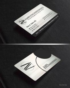 Business card # 584803 for Engineering firm looking for cool, professional business card design contest