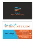 Illustration, drawing, fashion print # 583373 for Engineering firm looking for cool, professional business card design contest