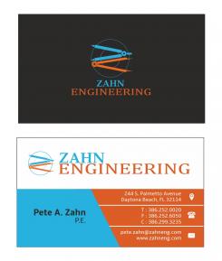 Illustration, drawing, fashion print # 583373 for Engineering firm looking for cool, professional business card design contest