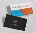 Illustration, drawing, fashion print # 583376 for Engineering firm looking for cool, professional business card design contest