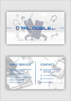 Business card # 1149837 for Sleek business card for Telephone  repair  shop contest