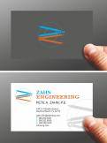 Illustration, drawing, fashion print # 584904 for Engineering firm looking for cool, professional business card design contest