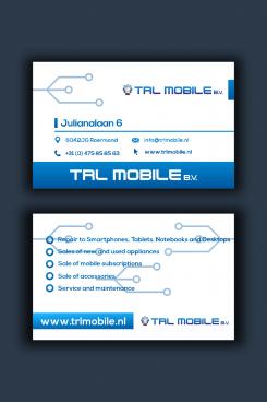 Business card # 1148225 for Sleek business card for Telephone  repair  shop contest