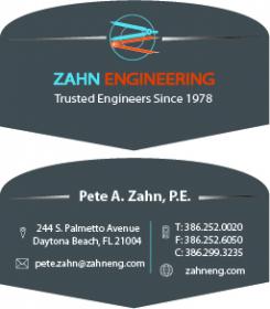 Business card # 583197 for Engineering firm looking for cool, professional business card design contest