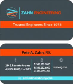 Illustration, drawing, fashion print # 583198 for Engineering firm looking for cool, professional business card design contest