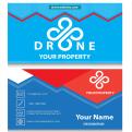 Illustration, drawing, fashion print # 636307 for Hip businesscard Drone your Property - photography & filmmakers contest