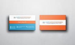 Illustration, drawing, fashion print # 583916 for Engineering firm looking for cool, professional business card design contest