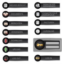 Buttons, Icons # 189651 voor Garant Payrolling b.v. buttons wedstrijd