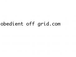 Company name # 1274667 for Searching for an off grid business name contest